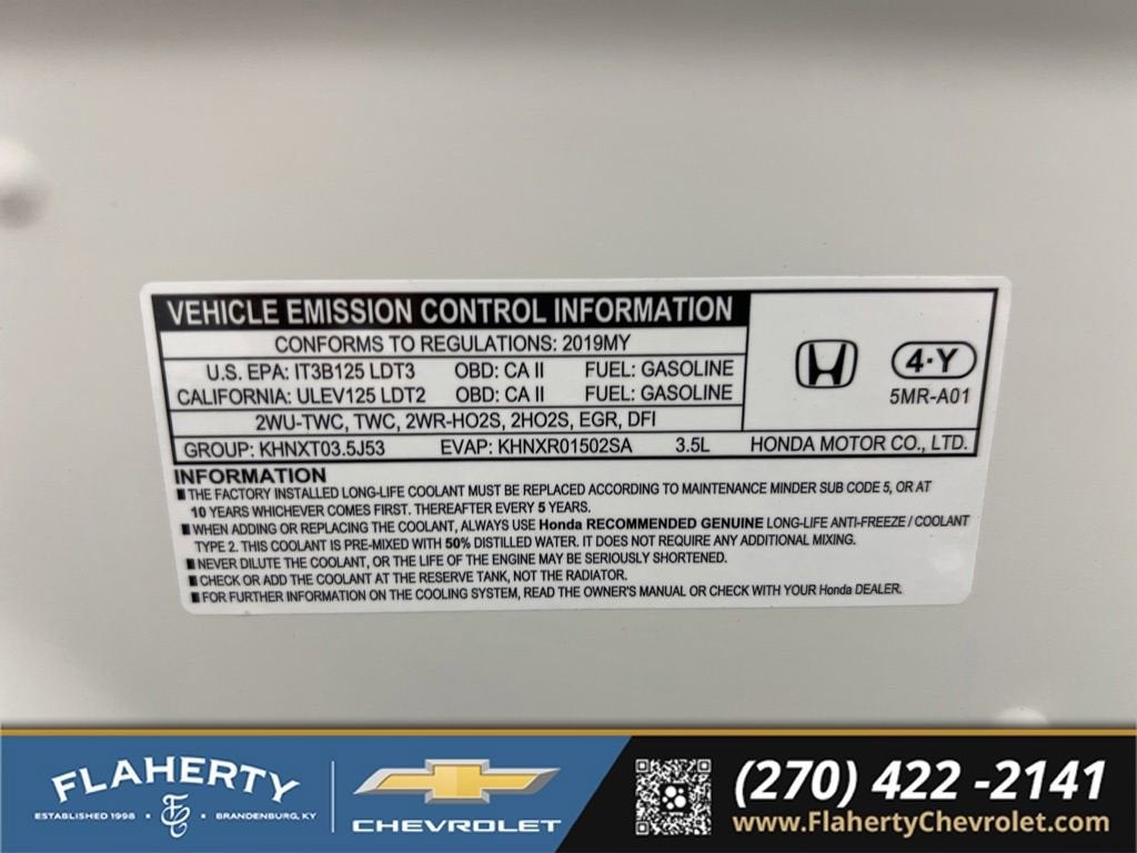 2019 Honda Odyssey EX-L