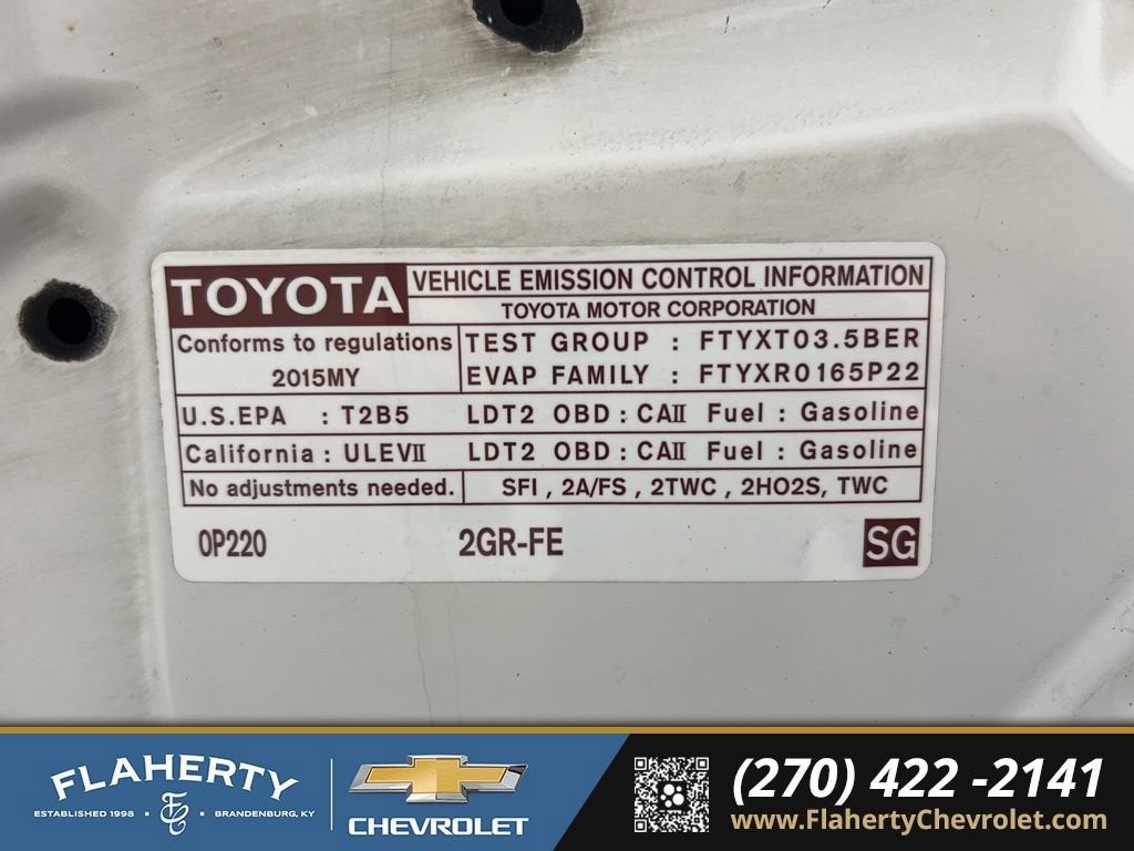 2015 Toyota Highlander Limited