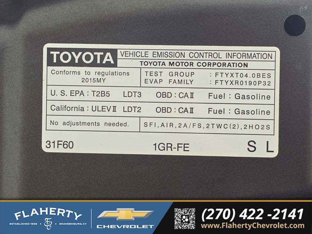 2015 Toyota 4Runner Limited