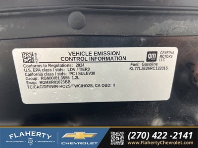 2024 Chevrolet Trax 2RS