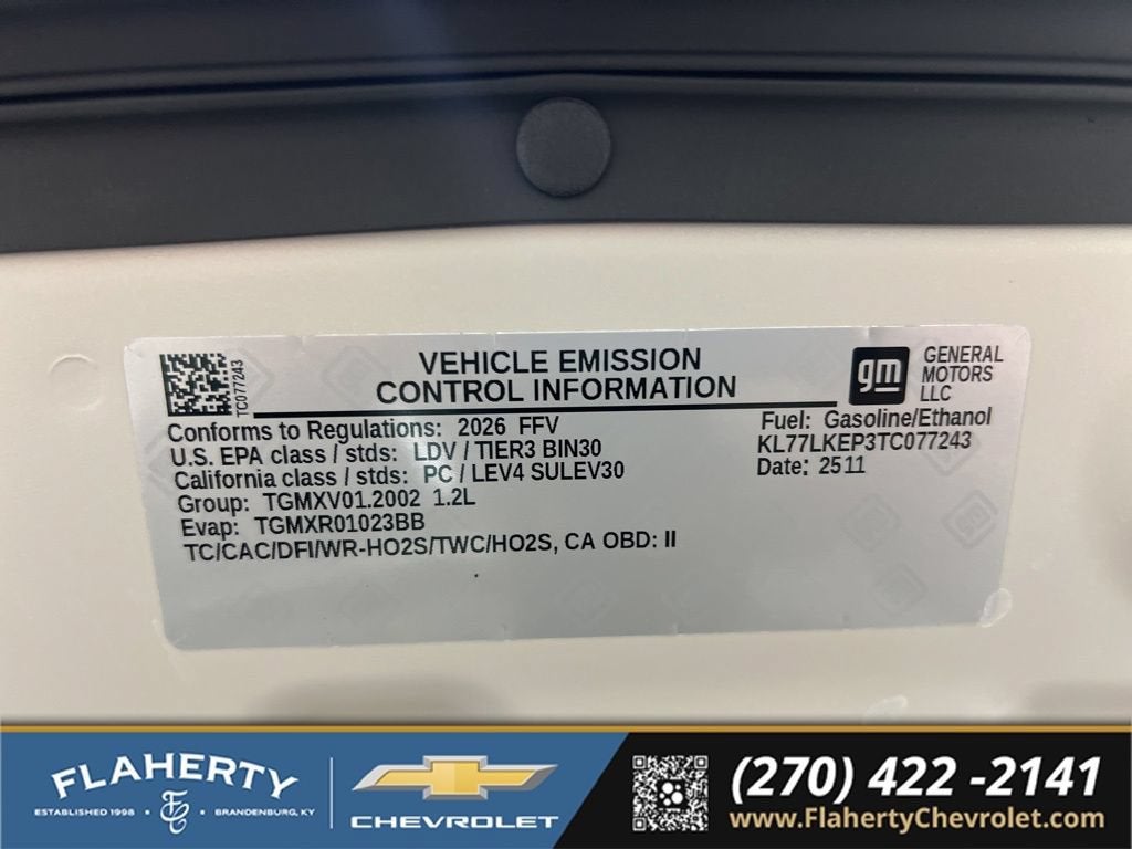 2026 Chevrolet Trax ACTIV