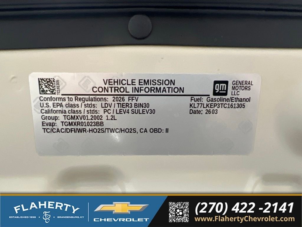 2026 Chevrolet Trax ACTIV