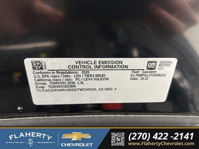 2026 Chevrolet Trailblazer LT