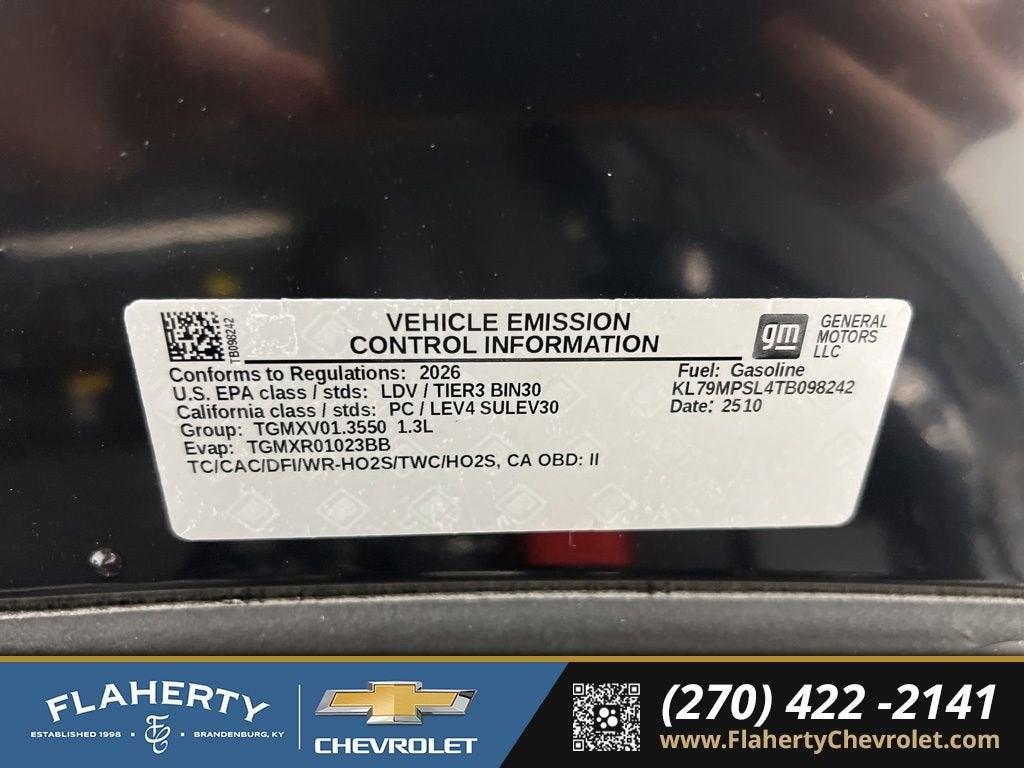 2026 Chevrolet Trailblazer LT