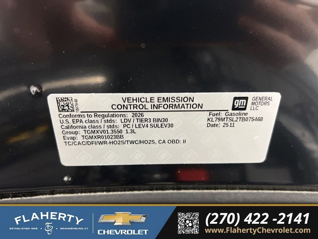 2026 Chevrolet Trailblazer RS